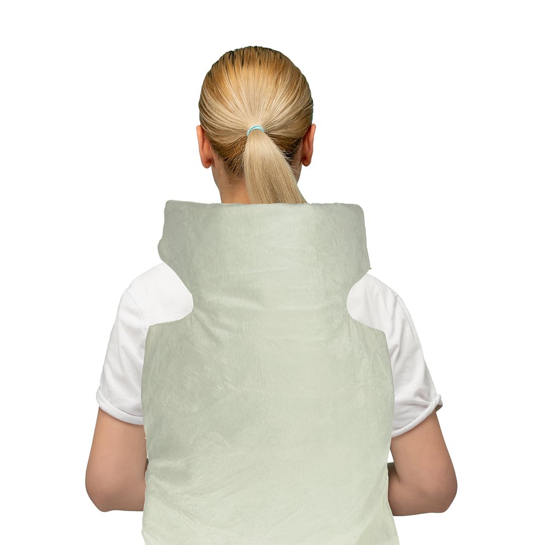 april fools day blonde girl from behind back yellow post it stic