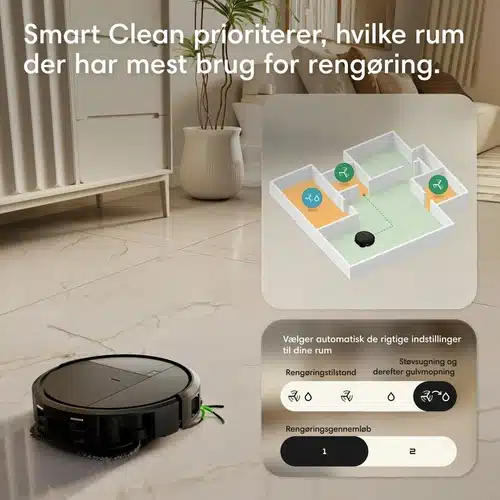 iRobot Roomba® Plus 575 Combo-robot + AutoWash™-dock sort - FRI FRAGT - Billede 3