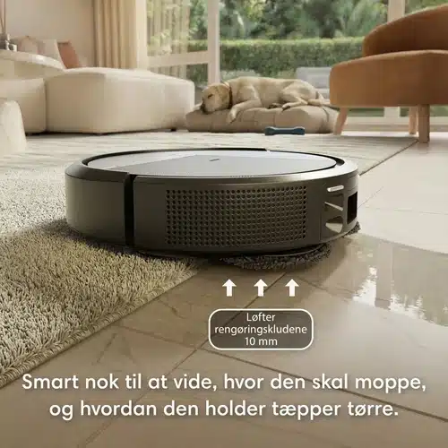 iRobot Roomba® Plus 575 Combo-robot + AutoWash™-dock sort - FRI FRAGT - Billede 7