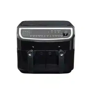 Gastronoma Dobbelt Airfryer 2400W PFAS-fri Sort