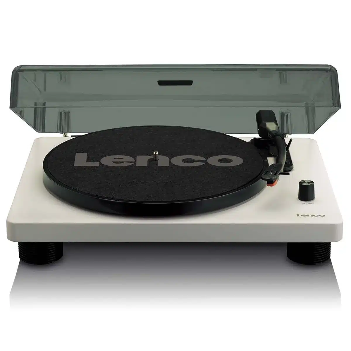 LENCO LS-50GY - Pladespiller med indbyggede højttalere USB-kodning - Grå